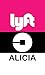 Uber Lyft Decal Sign Rideshare Car Display Cards - Custom Made with Your Name