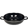 Riess, 0077-022, stoofpan 28, zonder glazen deksel, CLASSIC – ZWART MAILLE, diameter 28 cm, hoogte 6,5 cm, inhoud 2,20…