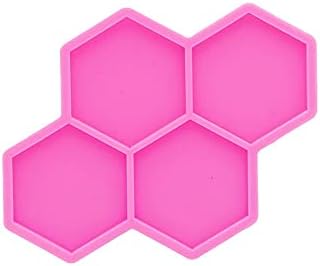 Mixed Media - Hexagon Phone Grip Silicone Mold, Badge Reel Mold, Hexagon Mold, Hexagon Silicone Mold,Hexagon Shape Mold, Hexagon Mould, Hexagon Cake Mould, Hexagon Fondant Mold, Hexagon Silicone Mould