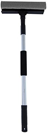 Extension Window Cleaner- Auto Squeegee w/ Telescoping Handle Long Reach Rv Truck Car Suv Windshield