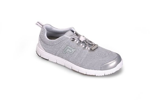 Propet Travel Walker II,Silver Mesh,8.5 M (B) US