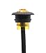 Ledvillage 10 Pcs 2nd Generation 3/4 Inch Mount Amber LED Clearance Marker Lights, Side Led Marker for Truck Boat Bike Trailer Marine