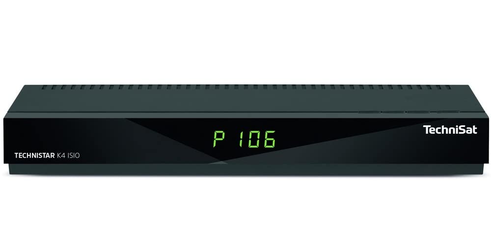 Technisat Technistar K4 Isio Récepteur Câble Avec Quadruple Tuner, Image Et Image, Hbbtv, Iptv, Noir