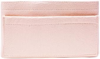 Felt Handbag Organizer, Insert Purse Organizer 12 Pockets Structure Shaper 3 Sizes Beige XL