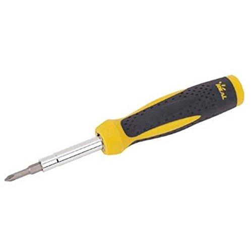 Ideal 35-908 7-in-1 Twist-A-Nut Multi-Bit Screwdriver