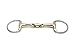 Huxlay Bros HB Eggbutt Snaffle Bit for Horses, Oval Link German Silver Eggbutt Snaffle, 1056