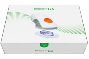 Dexcom G6 Sensor and Applicator (Pack of 3) for Continuous Glucose Measurement without Stinging White Orange 10
