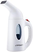 URPOWER Garment Steamer 130ml Portable Handheld Fabric Steamer Fast Heat-up Powerful Travel Garment Clothes Steamer with High Capacity for Home and Travel, Travel Pouch Included