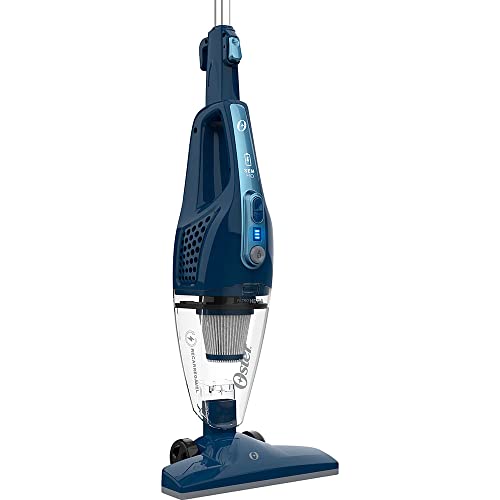 Aspirador de Pó Vertical Oster Sem Fio 3 em 1, Bateria, Azul, 90W, OASP630