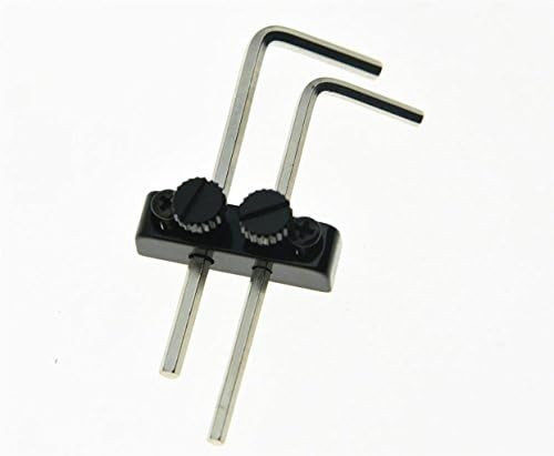 KAISH Guitar Bass Allen Key Headstock Wrench Holder for FR Tremolo Black