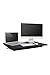 Stand Up Desk Store AirRise Adjustable Height Standing Desk Converter Monitor Stand (Black, 29