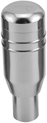 Car Shifter Knob Head Knob Universal Aluminum Automotive Motorsport Manual Gear Stick Shift Knob Head Knob - Silver