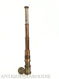 Antique Brass Pirate Working Telescope Vintage