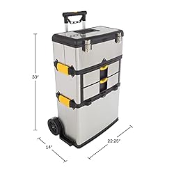 Portable Tool Box - Storage Compartments for
