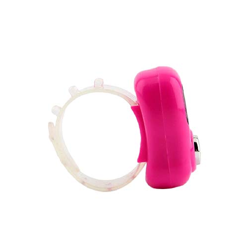 MIZOELEC Mini Stitch Marker and Row Finger Counter LCD Electronic Digital Tally Counter for Sewing Knitting Weave Tool
