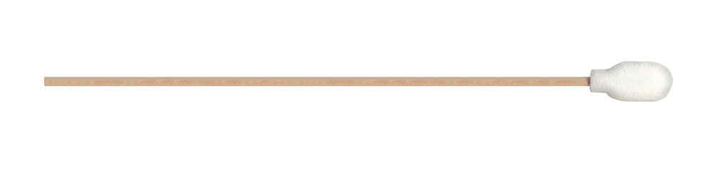 MG Chemicals Urethane Precision Cleaning Foam Over Cotton Swab, 100 PPI Porosity, 6" Length (Pack of 250)