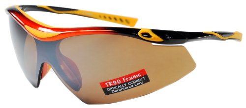 image for JiMarti TR22 Sport Wrap TR90 Sunglasses UV400 Unbreakable Protection f
