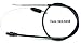 Gavin parts shop Replacement 105-1844 Traction Control Cable for Toro 22" Recycler Walk Behind Push Mower