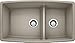 BLANCO 441315 Performa Medium 1-3/4 Low Divide-Truffle Sink, 33