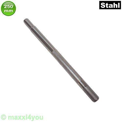 W01050609 Kerzensattelstütze Sattelstütze Stahl Ø 24 mm geriffelt 250 mm
