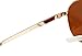 LotFancy Polarized Aviator Sunglasses for Women with Case, UV400 Protection, 61MM, Lightweight Eyewear for Driving Fishing Sports, Brown Lens, Gold Metal Frame