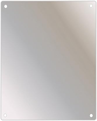Ketcham SSF-1620 Surface Mounted Unbreakable High Polished Stainless Steel Mirror, 16" x 20"