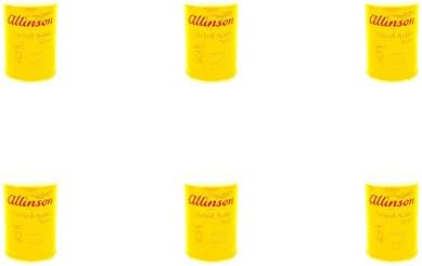 (6 PACK) - Allinsons Dried Active Baking Yeast| 125 g |6 PACK - SUPER SAVER - SAVE MONEY