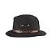 Stetson Men's Gable Rain Safari Hat, black, Large