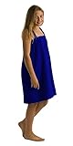 Terry Bamboo Cotton Shower Coverup Towels Girls and Petites, Snag Free Loops