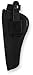 Bulldog Cases Belt and Clip Ambi Holster (Fits Most Large Frame Revolvers with 5 - 6-Inch Barrels, Ruger Redhawk)