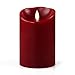 Luminara LED Flameless Candle, Flameless Real Wax Moving Wick LED Candle for Home, Party, Halloween, Wedding Decor with Timer Control Cinnamon Scent 3.5