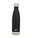 Simple Modern 9 Ounce Wave Water Bottle - Vacuum Insulated Stainless Steel Flask - Double Wall - Leakproof Kids - Midnight Black