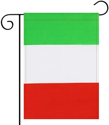 Garden Flag Italy Italian Garden Flag,Garden Decoration Flag,Indoor and Outdoor Flags,Celebration Parade Flags,Anniversary Celebration, National Day,Double-Sided.