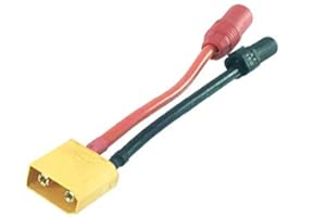 XT90 Male to AS150 XT150 Jack Parallel Battery Y Cable for DJI S1000 S900 S1000