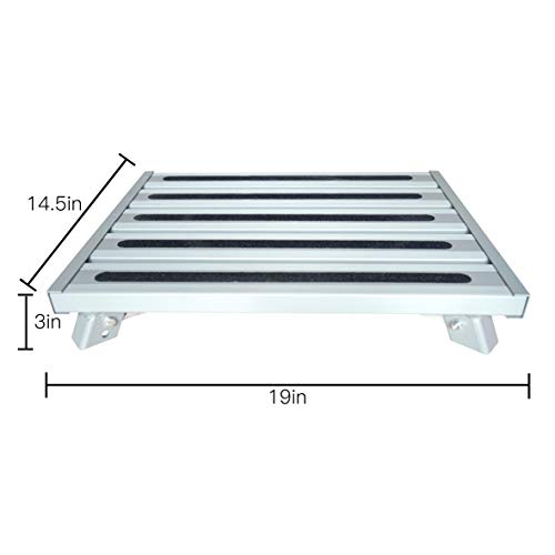 2 Homeon+Wheels+Adjustable+Aluminum+Platform