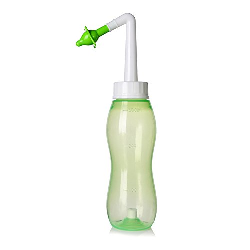 Nasal Nose Wash Bottle Nasal Cleanse 10oz 300ml Nose Cleaner Clean Irrigator Allergies Relief Pressure Rinse Neti Pot Cleanser Irrigation