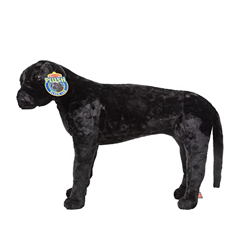 Melissa & Doug Giant Black Lab Lifelike Stuffed Animal Dog (over 2