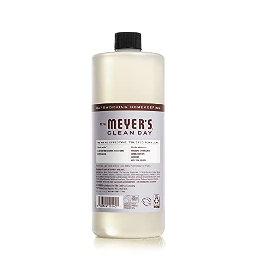 MRS. MEYER’S CLEAN DAY MULTI-SURFACE CLEANER CONCENTRATE, USE TO CLEAN FLOORS, TILE, COUNTERS, LAVENDER, 32 FL. OZ