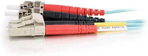 C2G 5m Fibre/Fiber Optic Cable for 10Gb Base-SR and 10GBase-LRM LC/ST 10Gb LSZH Duplex Multimode 50/125 Fibre - Image 5