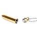 Large Stainless Steel Bullet Pendant Necklace Pill Case Holder Cremation Urn Case- Golden