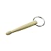 Musiclily Wood Mini Standard Drum Keys Drumstick Keychain for Drummer, Wooden Color (Pack of 20)