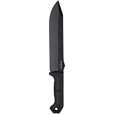 Ka-Bar Becker BK9 Combat Bowie Fixed Blade Knife, Black