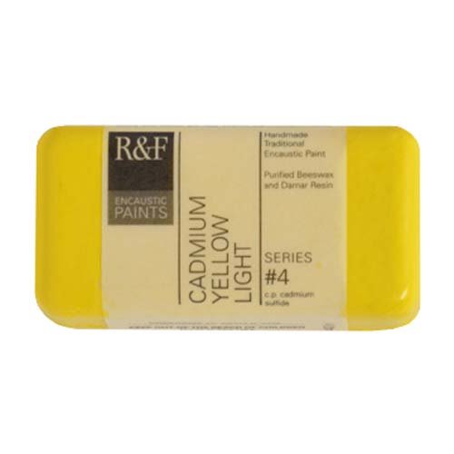 R&F Encaustic 40ml Paint, Cadmium Yellow Light