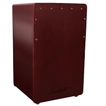 Sawtooth Satin Mahogany with Gloss Cherry Mahogany Back and Sides Standard Size Cajon
