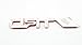 3D TRD Red Plastic Logo Emblem Sticker Decal Badge Trunk