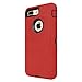 Annymall Case Compatible with iPhone 8 Plus/iPhone 7 Plus, [HEAVY DUTY] Built-in Screen Protector Tough 4 in1 Rugged Shorkproof Cover for Apple iPhone 7 Plus & iPhone 8 Plus (Red)
