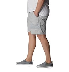 Columbia Men's Half Moon Iii Short, Cool Grey, 5X x 8