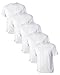Gildan Adult DryBlend Sports T-Shirt, White, X-Large. (Pack of 5)