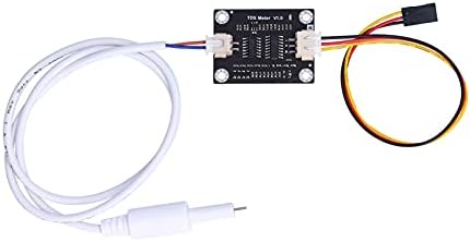 Analog TDS Sensor, Waterproof 0-1000ppm White Water Conductivity ...