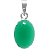 Nartiya Gemstone 925 Sterling Silver Pendant Necklace For Womens Girls Gemstone Handmade jewellery Christmas Gift